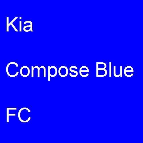 Kia, Compose Blue, FC.